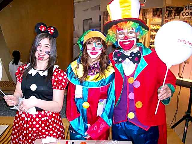 Palyaço Animasyon organizasyonu kiralama